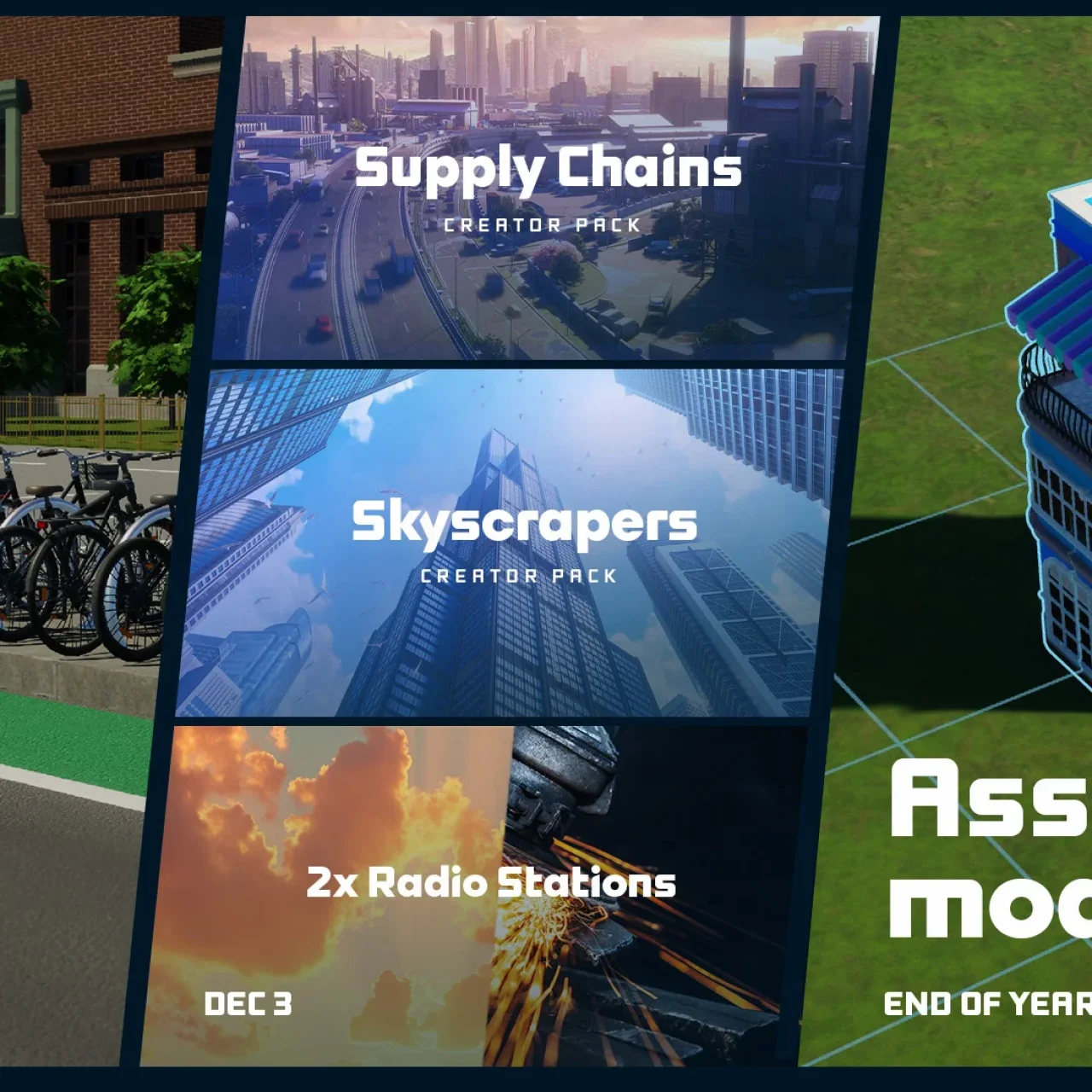 《城市：天际线》的更新 —— Colossal Order 将不再承担本作的后续开发工作